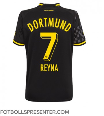 Borussia Dortmund Giovanni Reyna #7 Borta Matchtröja Dam 2022-23 Kortärmad